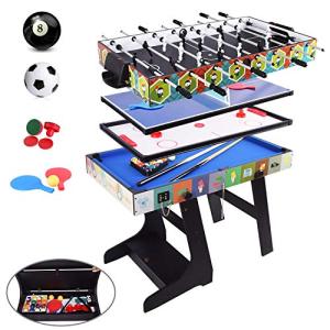 Alpika Mesa de juego deportiva Muliti 4 en 1 de 4 pies y 4…