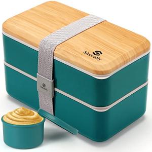 Fiambrera Bento Lunch Box,1400ml Fiambrera Para Adultos,Lan…