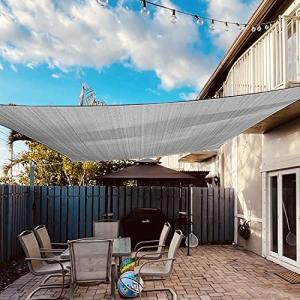 Dripex Toldo Vela Rectangular 5x7 m, Vela de Sombra Imperme…