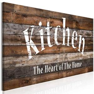 murando - Cuadro en Lienzo Home Tablas 90x30 cm 1 pieza - I…