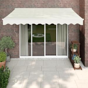 IKAYAA Toldo Motorizado 3.5 x 2.5 m, Toldo Eléctrico Retrác…