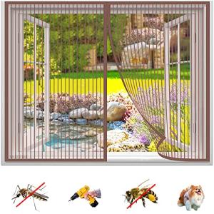 Mosquitera Ventana Magnetica, Adsorción Magnética Automátic…