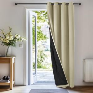 Deconovo Cortinas Opacas con Ojales, Cortinas térmicas y Re…