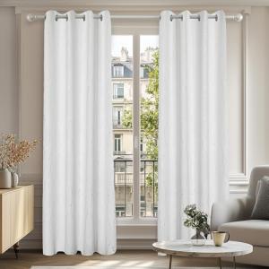 Deconovo Cortinas Salón Opacas Modernas Térmicas Aislante D…