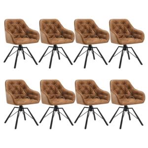 WOLTU Sillas de Comedor Giratorias Pack 8, Sillas de Cocina…