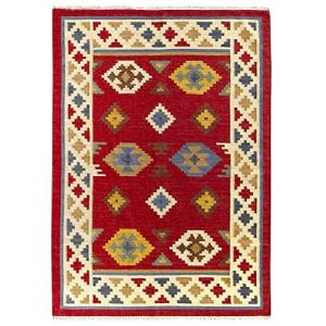 HAMID - Alfombra Kilim Lori con Diseño Oriental, 100% Lana,…
