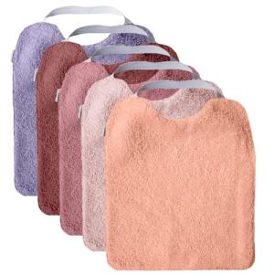 MIMUSELINA | Pack de 5 Baberos Bebe Impermeables con Goma a…