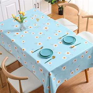 Chickwin PVC Mantel Antimanchas Rectangular Flores de Veran…
