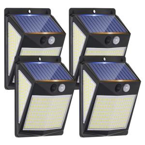 Luces solares para exteriores, luces de seguridad solares d…