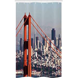 ABAKUHAUS Estados Unidos Cortina de Baño, San Francisco, Ma…