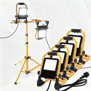 Aigostar Foco de Trabajo LED 30W 2700LM Foco LED Portátil c…