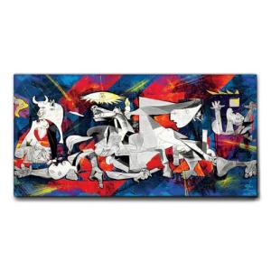 Giallobus - Cuadro - Guerra Guernica Pop Art - Lienzo con m…