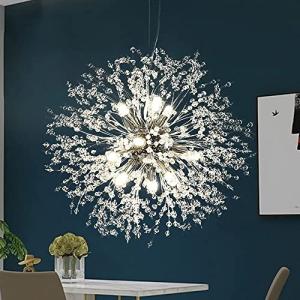 Dandelion crystal chandelier modern firework chandelier din…