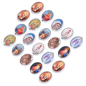 EXCEART 20 Piezas Joyas Con Figuras Religiosas Encantos Rel…