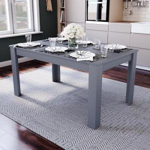 Vida Designs Medina - Mesa de Comedor Rectangular de Madera…