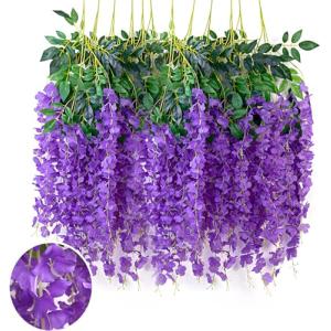 Estanofur State 12 PCS Blumengirlande Künstlich,Blumen Häng…