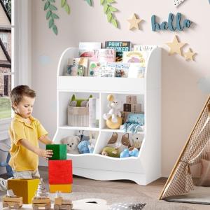 HOCSOK Estantería para Juguetes, Estanterias Almacenaje de…