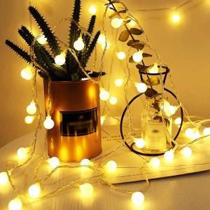 Guirnalda Luces interior, 6M 40 bombillas LED exterior, a p…