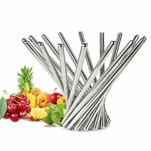 EUBEISAQI Cesta de Fruta de rotación Plegable, frutero Deco…