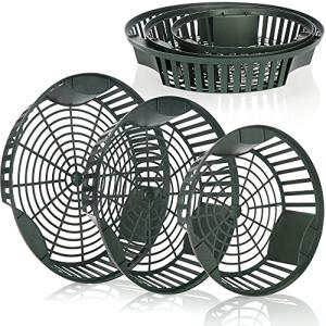 com-four® Juego de 6 cestas para Plantas para bulbos de Flo…