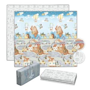 Alfombra Bebe Acolchada Plegable 150x180x1cm- Gimnasio Bebe…