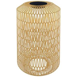 Outsunny Linterna de Jardín de Ratán Sintético Farola Solar…