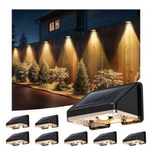 Delaiglow Aplique Solar Pared Exterior，Luz Solar Exteriore，…
