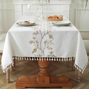 Pahajim Mantel Mesa Rectangular Mantel Antimanchas Mantel L…