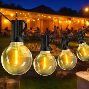 shenkey Guirnaldas Luces Exterior, Cadena de Luces con 25 2…