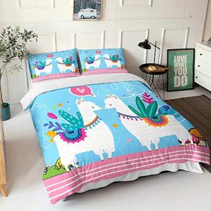 Chickwin Juego de Ropa de Cama de 4 Piezas, 3D Microfibra C…