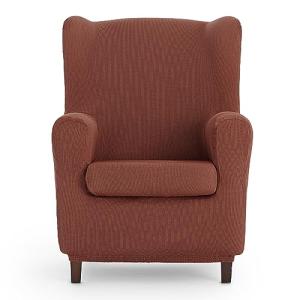 Eysa Ulises - Funda de sillón orejero elástica, color calde…