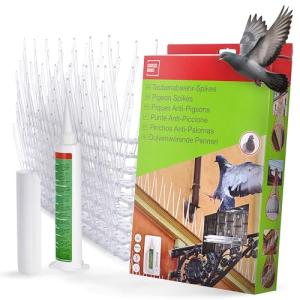 SWISSINNO Set de Púas Anti-Palomas - Incluye 9x33cm Tramos…