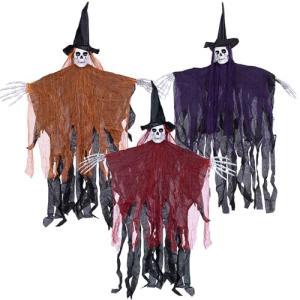 XUNIVERS Halloween Decoracion Terror,3PCS Decoración Fantas…