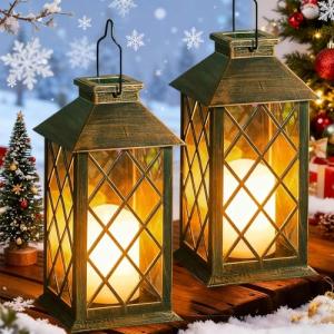 Joycome Farolillos Solares Exterior 2 Piezas Grande Lampara…