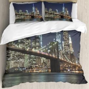 MJNLYDAO Ropa de Cama Cubierta de Conjunto elaborado en alg…