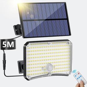 TOPPELIGHT Luz Solar Exterior 200LED Focos Led Exterior Sol…