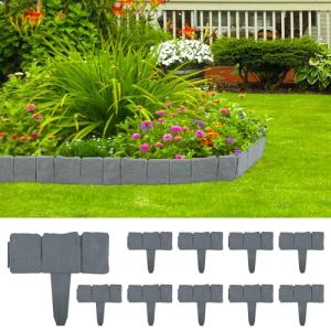 Forever Speed Borduras Jardin 40PCS Borduras Jardin Bordura…