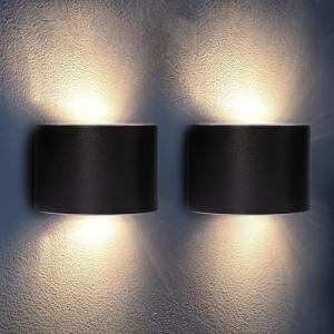 Proxinova Solar Aplique Pared Exterior LED, Lámparas de Dob…