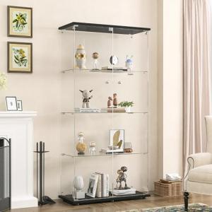Vitrina de Cristal,164x80.5x36.5cm,Vitrina Expositora para…