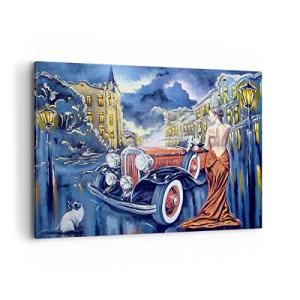 ARTTOR Lienzos decorativos 100x70cm Cuadro Sobre Lienzo Mod…