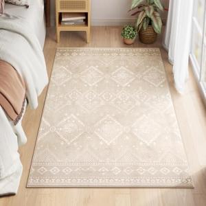 SONGMICS HOME Alfombra, 120 x 170 cm, Alfombra Antideslizan…