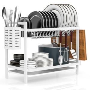 Escurreplatos Acero Inoxidable Cocina, Multifunción Escurri…