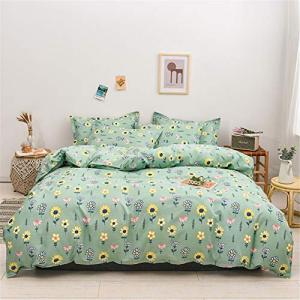 Chickwin Juego de Ropa de Cama con Funda de Edredón 3 Pieza…
