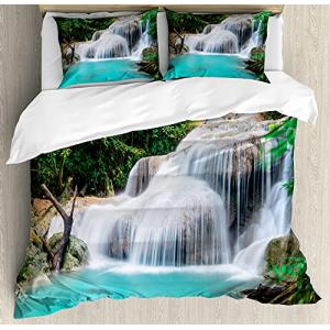 ABAKUHAUS Cascada Funda Nórdica, Erawan Fuente Photo, Decor…