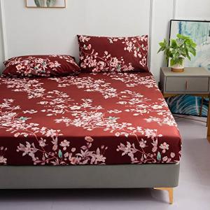 Chickwin Sábana Bajera Ajustable Colchones Decorativa, Micr…