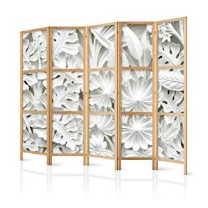 murando - Biombo XXL Hojas 3D Efecto 225x171 cm 5 Paneles L…