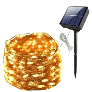 Seefly 26M Luces solares led exterior jardin, 240LED guirna…