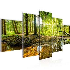Runa Art - Cuadros Decorativos Bosque paisaje 200 x 100 cm…