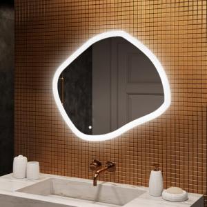 A ARTFORMA – Espejo de baño con luz – Espejo LED – 94 x 84…