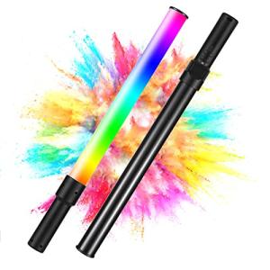 Andoer D2 RGB Luz Fotografia, Tubo de Luz LED 2500K/5500K/8…